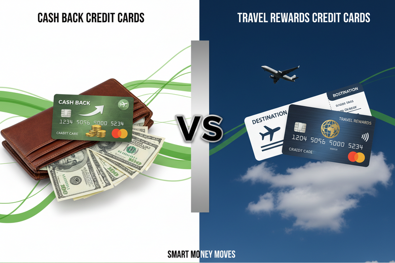 💳 Cash-Back Cards vs ✈️ Travel Rewards Cards (Deep Dive Comparison)