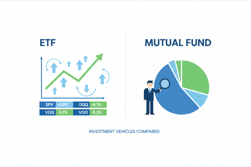 ETF vs Mutual Fund: The Complete 2026 Deep-Dive Comparison