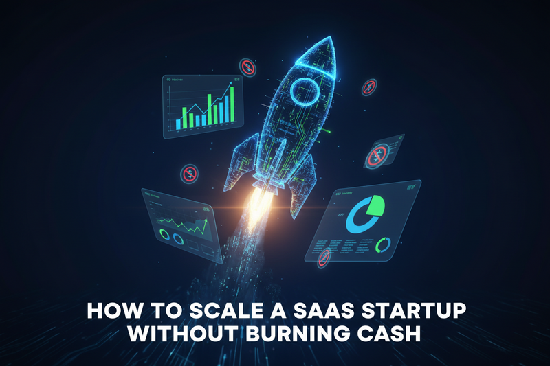 🚀 How to Scale a SaaS Startup Without Burning Cash