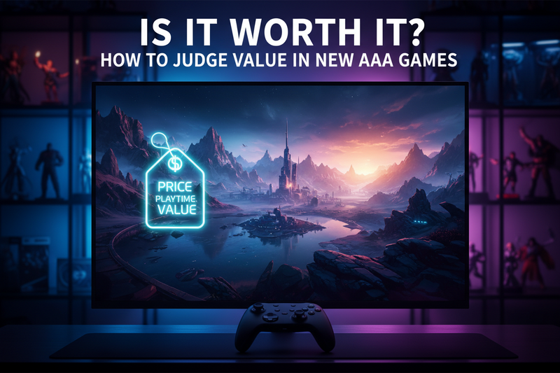 “Is It Worth It?” How to Judge Price, Playtime, and Value for Money in New AAA Games 🎮💸
