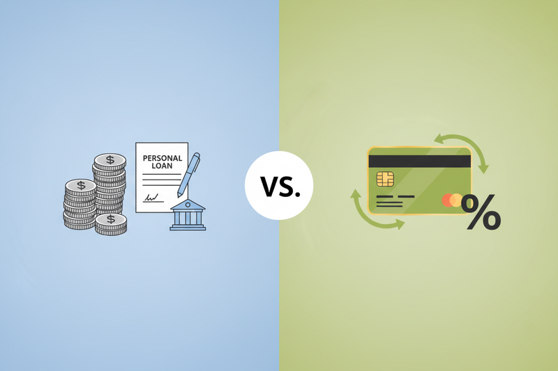 Personal Loan vs. Credit Card Balance Transfer