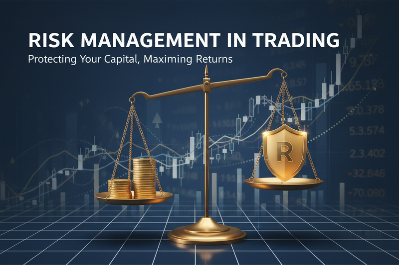 📉 Risk Management in Trading: Position Sizing, Maximum Loss Per Trade, Drawdown Control & Capital Protection