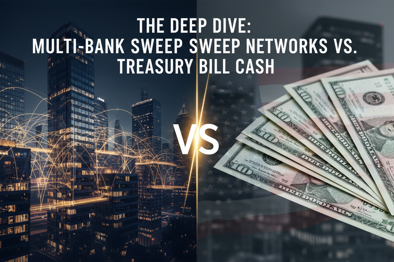 💰 The Deep Dive: Multi-Bank Sweep Networks vs. Treasury Bill Cash Management Accounts (CMAs)